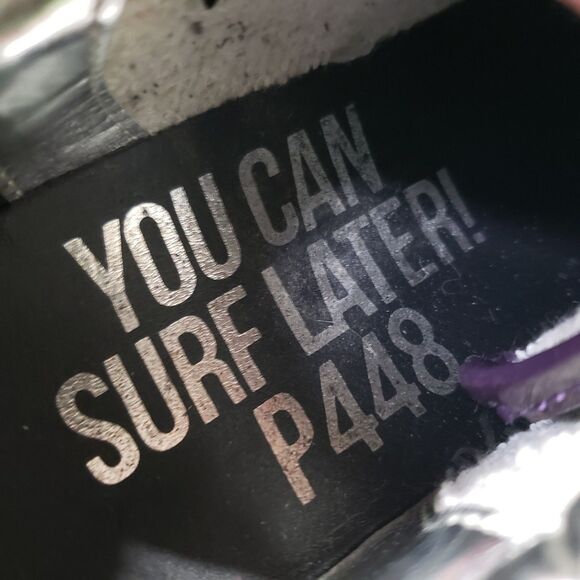 P448 Leia Women's Size EU 37 US 6.5-7 Chunky Platform Leather Sneakers Trainers - Picture 8 of 9